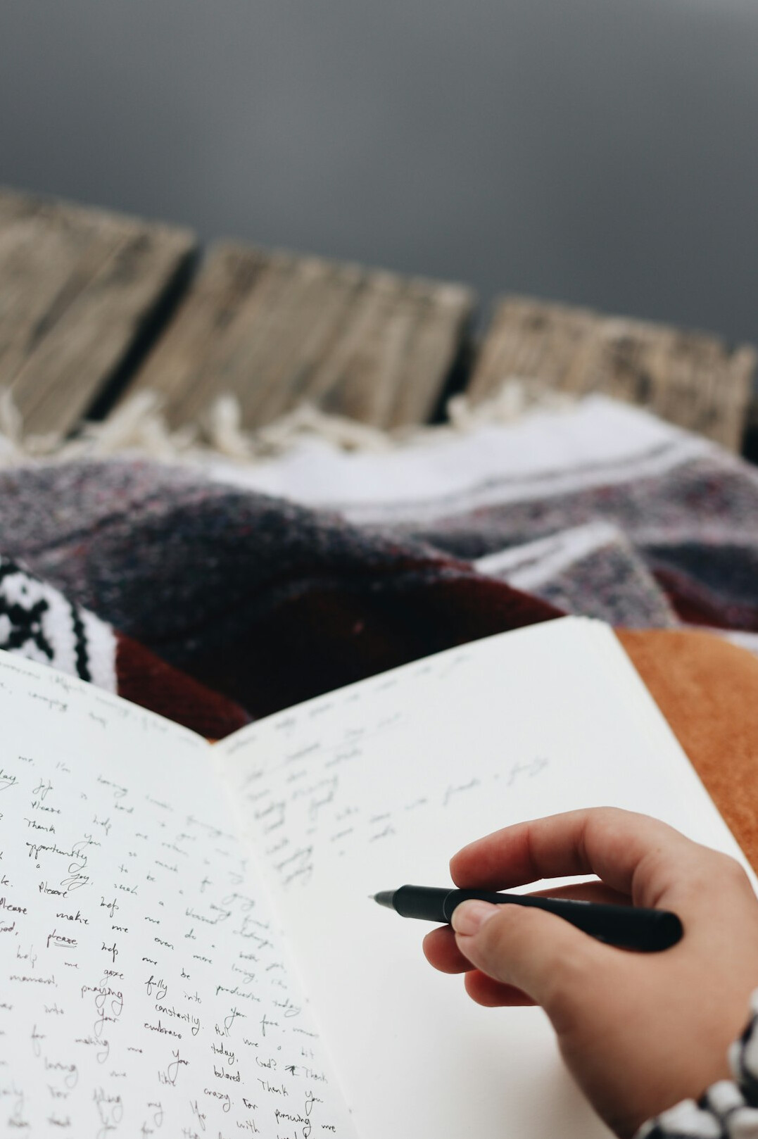 writer brainstorming ideas